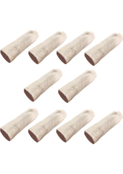 10 Adet Deri Parmak Koruyucusu Parmak Yüksekleri El Zanaat Takı Yapımı, Kremsi-Beyaz Için Araçlar (Yurt Dışından) modelleri