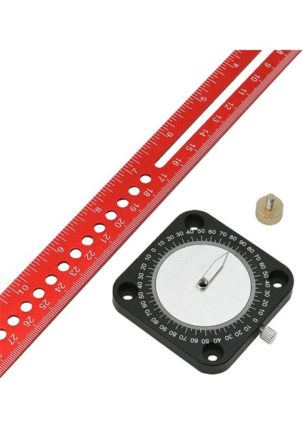 Ahşap Işleme Pusula Cetveli 12 Inç Alüminyum Alaşım Çizim Pusula Paralel Dikey Geçiş Hükümdarı T Tipi Çizim Hükümdarı (Yurt Dışından) fırsatları