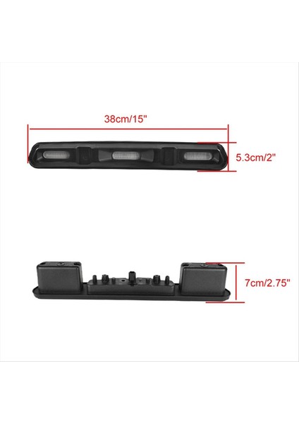 LED Üçüncü Fren Işığı Ford Bronco 2021 2022 2023 Yüksek Montaj Işık 3 Fren Lambası Arka Durdur Işık Kuyruk Lambası (Yurt Dışından) indirimleri