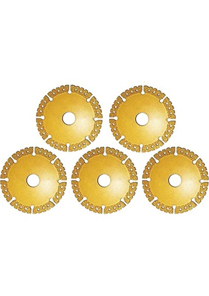 5 Adet Öğütücü, Açılı Öğütücü Kesme Diski Için Yıkılmaz Disk, Sorunsuz Kesme Için Yıkılamaz Disk 2.0 (Yurt Dışından)