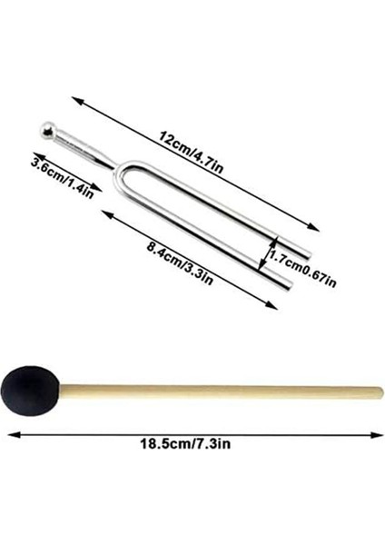 3 Pack A440Hz Tuning Fork - Standart A 440 Hz Keman Gitar Tuner Silikon Çekiçli Müzik Enstrümanı (Yurt Dışından) modelleri
