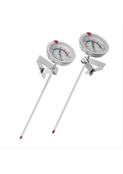 Fring Için Şeker Yağı Termometresi Saksı Klipli Derin Kızartma Termometresi 12 Inç Prob - Uzun Tencereler Sığır Eti Kuzu Et Pişirme Için (Yurt Dışından)