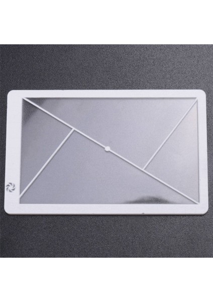 Altın Üçgen Kompozisyon Araç Görünümü Bulucu/görüntüleyici Fotoğraf/boyama/çizim Kredi Kartı Boyutu Cüzdan B&#39;ye Sığar (Yurt Dışından) fırsatları