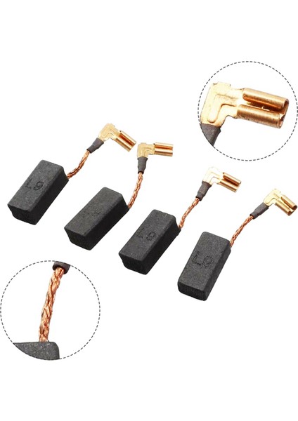 10 Paket N097696 DWE4120 DWE4011 Öğütücü Motor Değiştirme Parçaları Için Karbon Fırçaları Yedek Aksesuarlar Set (Yurt Dışından) indirimleri