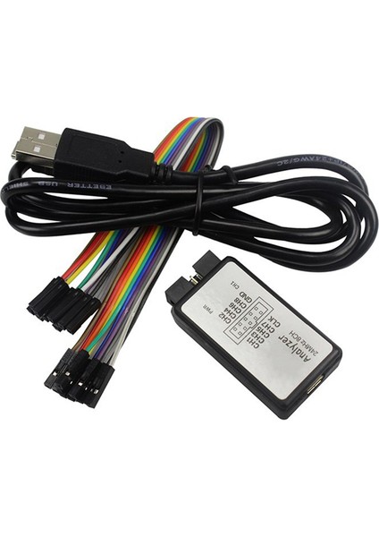 USB Mantık Analizörü Tek Çip Mikrobilgisayar Arm Fpga Hata Ayıklama Aracı Için Uygun 24M Örnekleme 8 Kanal (Yurt Dışından)