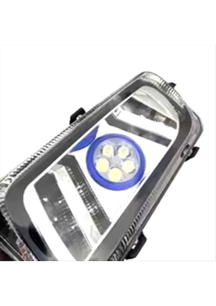 LED Gündüz Koşu Folları Ön Sis Lamba Montajı Mercedes Benz Actros Mp2 Mp3 Serisi Kamyon Fragmanı Sol (Yurt Dışından) fırsatları