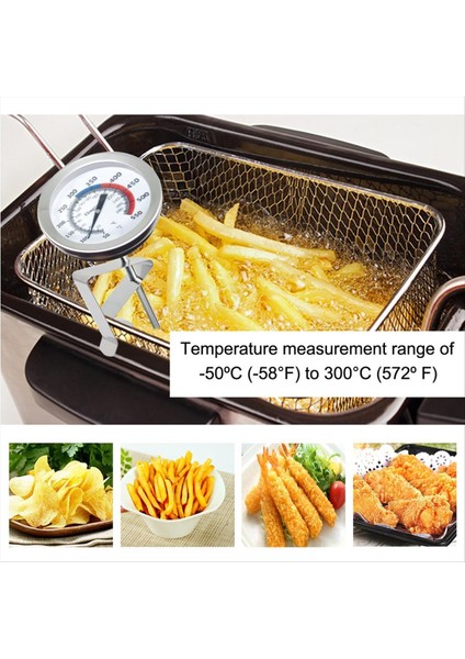 Fring Için Şeker Yağı Termometresi Saksı Klipli Derin Kızartma Termometresi 12 Inç Prob - Uzun Tencereler Sığır Eti Kuzu Et Pişirme Için (Yurt Dışından) modelleri