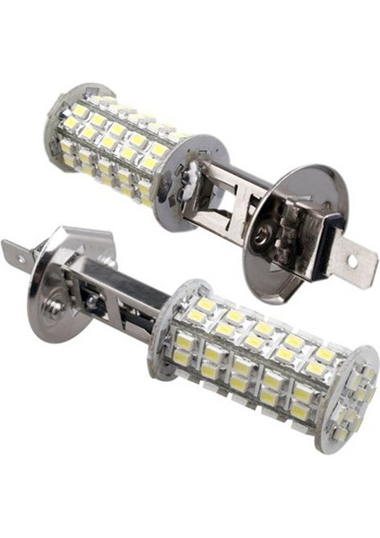 2x H1 Ampul Lambası Smd 68 LED Beyaz 5500K Araba (Yurt Dışından) fiyatları