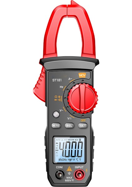 Akıllı Dijital Kelepçe Ölçer Yüksek Hassas Multimetre 400A Ac/dc Kelepçe Ölçer Dijital Ekran Arka Işığı Kelepçe Ölçer (Yurt Dışından) indirimleri