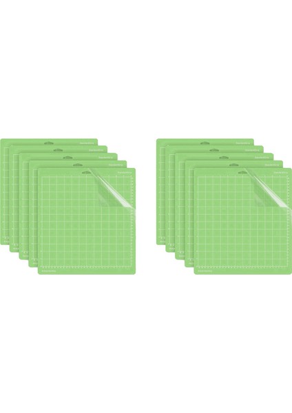 10 Adet Kesme Paspas Lambası Kavrama Bir/hava/keşfetmek Air2 &amp; Air 3/yapım ve Yapımcı 3, Kapitone Kesme Paspasları 12X12 Inç-Yeşil (Yurt Dışından)