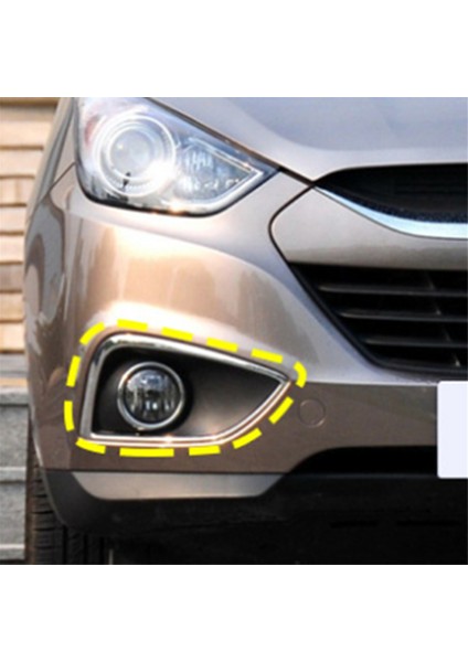 Araba Ön Tampon Sis Far Çerçeve Kapak Sis Lambası Çerçevesi Hyundai IX35 2009-2012 (Yurt Dışından) indirimleri