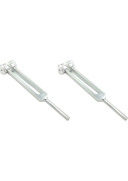 2x Alüminyum Alaşım 128Hz Tuning Fork Kulak Toplama Hediyeleri Yüksek Kalite ve Lüks Işçilik Için Kullanılabilir (Yurt Dışından)