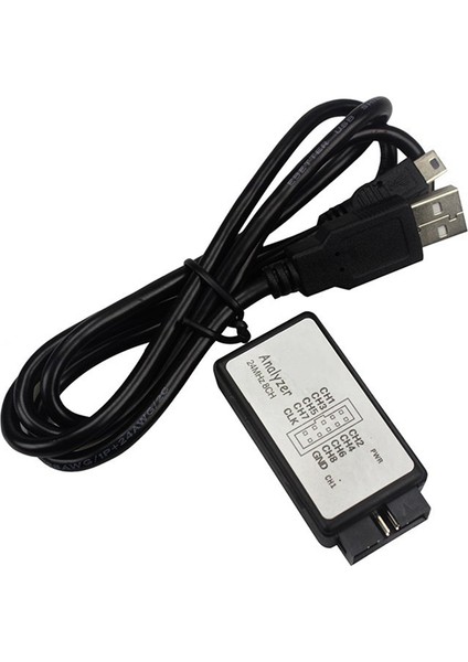 2x Test Klipsli Mantık Analizörü Jumper Wire Için Test Klasörü USB Saleae Için Dupont Kablosu 24M 8ch (Yurt Dışından) fırsatları