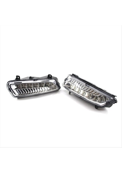 Araba LED Ön Sis Lambası Gündüz Koşu Işığı Drl 6RD941699 6RD941700 Vw Volkswagen Polo Mk8 6r 2012 2012 2013 (Yurt Dışından) modelleri