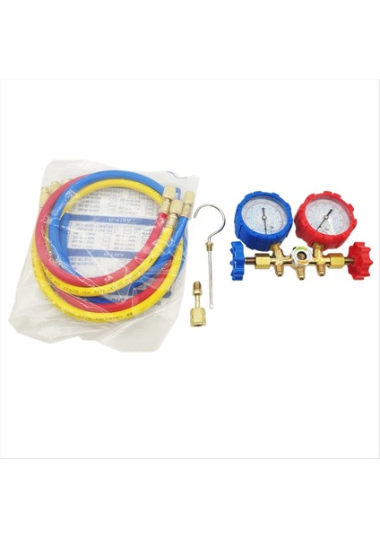 R410A R32 R134A Koşul Soğutma Aracı Için Soğutucu Manifold Gösterge Set Klima Aracı (Yurt Dışından) fırsatları