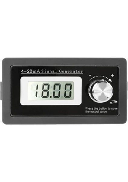 Yeni 2 Wıre 4-20A Akım Sinyal Jeneratör Panel Monte Akım Döngü Jeneratörü 4 Ila 20MA Simülatör Yüksek Hassasiyet (Yurt Dışından)