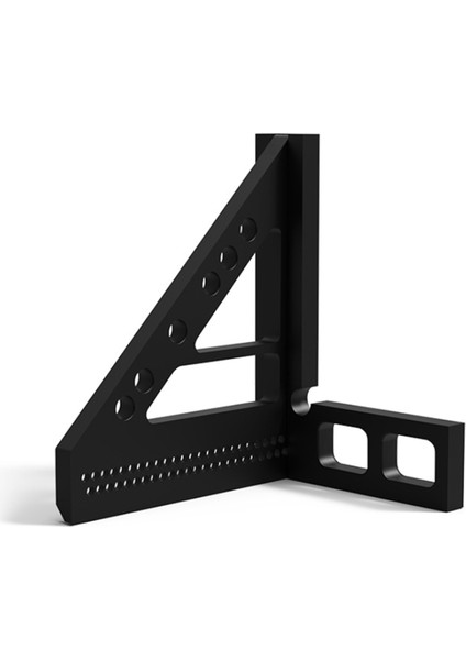 3&#39;ü 1 Arada Üçgen Hole Cetvel Yüksek Hassasiyetli Ahşap Açısı Cetveli Guage Marangozluğu El Alet-Metrik Ölçüm ve Işaretleme (Yurt Dışından) modelleri