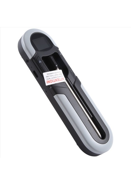 Kablosuz Mutfak Termometresi Gıda Biftek Dijital Bluetooth Barbekü Aksesuarları Et Pişirme Fırın Izgara Barbekü Termometreleri (Yurt Dışından)