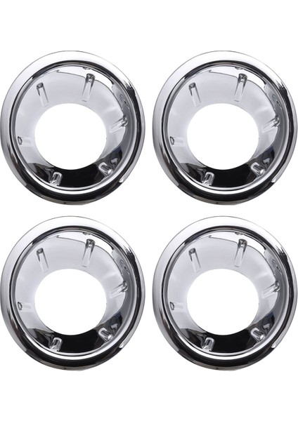 4x Ön Sis Far Kapağı Abs Chrome Nissan Navara / Frontier D40 07-13 Için (Yurt Dışından)