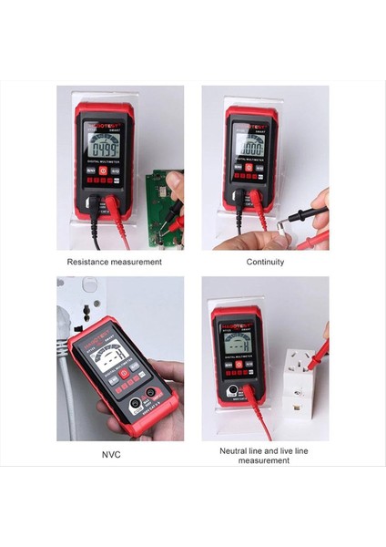 Habotest Akıllı Dijital Multimetre Otomatik Dijital Multimetre 4000 Sayım Otomatik Dijital Multimetre Dijital Multimetre (Yurt Dışından) indirimleri
