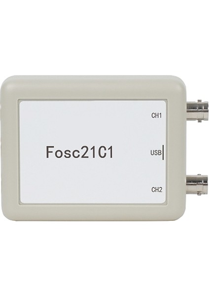 FOSC21C1 2 Kanallı USB Pc Osiloskop 1mhz Örnekleme Oranı Taşınabilir Osiloskop Mcu Geliştirme (Yurt Dışından) indirimleri