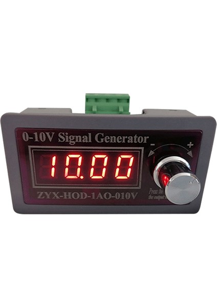 Ayarlanabilir Voltaj Analog Simülatör 0-10V 5-10V Voltaj Sinyal Jeneratör Sinyal Kaynakları Plc Sinyal Kontrolü (Yurt Dışından)
