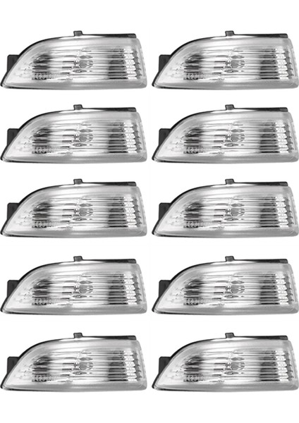 Ford Everest Ranger 2012-2018 Için 10X Sol Taraf (Lh) Kanat Ayna Kapısı Göstergesi Sinyal Işık Kapağı (Ampul Olmadan) (Yurt Dışından)