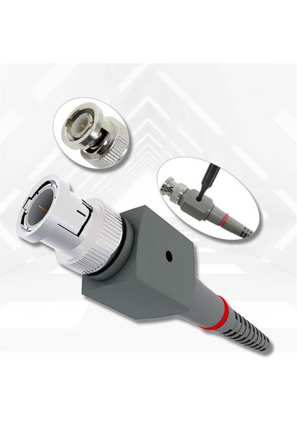 2 Paket Evrensel P6100 Osiloskop Probları 100MHZ, Osiloskop Klipsleri 1x 10X Aksesuarlarla (Yurt Dışından) fırsatları