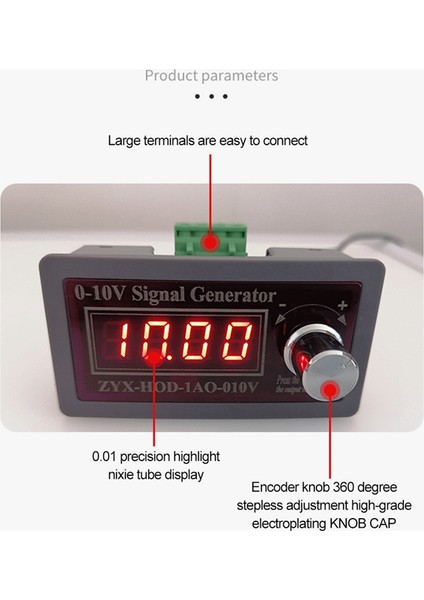 Ayarlanabilir Voltaj Analog Simülatör 0-10V 5-10V Voltaj Sinyal Jeneratör Sinyal Kaynakları Plc Sinyal Kontrolü (Yurt Dışından) indirimleri