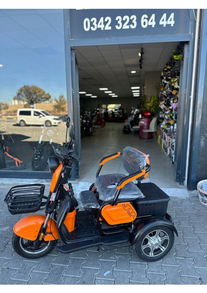 Yeni Pony 3 Tekerlekli Elektirikli Morosikler Yasin Motor'da