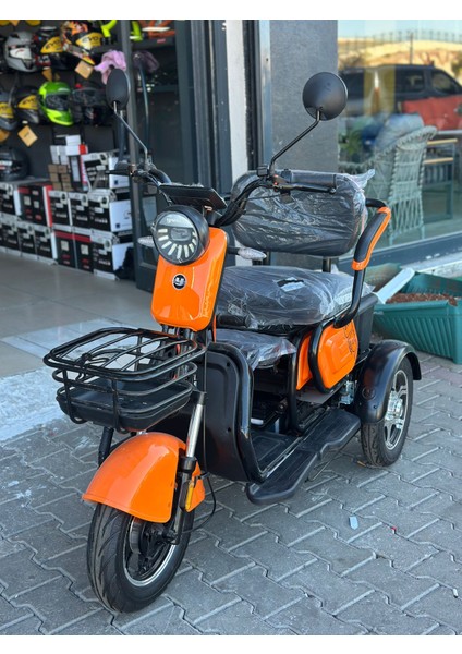 Yeni Pony 3 Tekerlekli Elektirikli Morosikler Yasin Motor'da