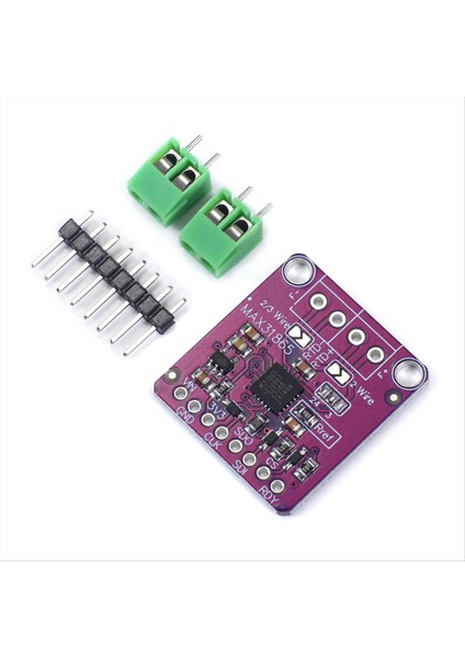 MAX31865 PT100-PT1000 Rtd-Dıgıtal Döneği Kartı Sıcaklık Termokupl Sensör Amplifikatör Modülü 3 3V/5V (Yurt Dışından)