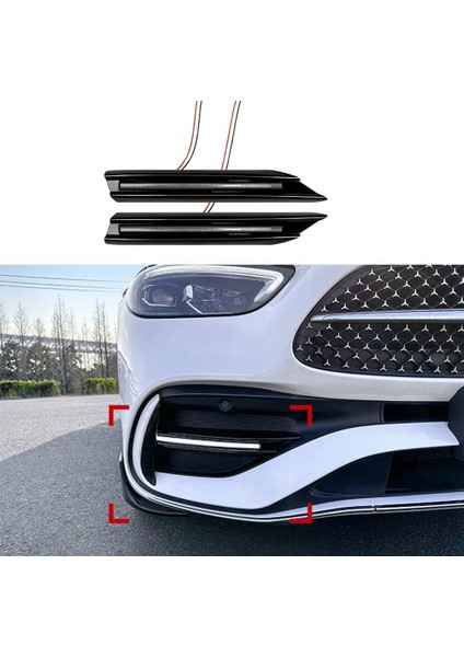 Araba Drl LED Gündüz Koşu Fog Lambası Izgarası Mercedes Benz C-Class W206 C200 C300 C43 Amg 2022+ (Yurt Dışından) fırsatları
