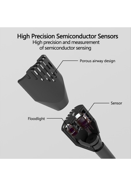 Elde Taşınabilir Gazlar Sızıntı Dedektörü Doğal Gazlar Sızıntı Konsantrasyon Analizör Ölçer Ses Işığı ZL73B Şarj (Yurt Dışından) indirimleri
