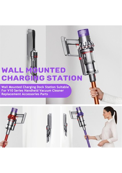 Dyson V10 Serisi Elde Taşıyıcı Süpürge Yedek Aksesuarları Için Duvara Bağlı Şarj Dock Istasyonu Parçalar (Yurt Dışından) indirimleri