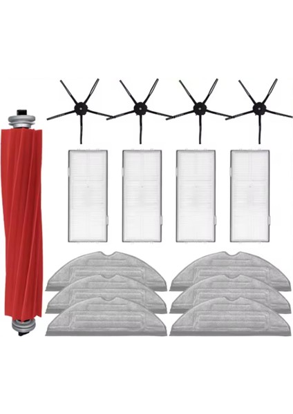 15 Pcs Temizleyici Parçalar Roborock S7 Maxv Ultra/s7 Pro Ultra Vakum Süpürge Aksesuarları (Yurt Dışından) modelleri