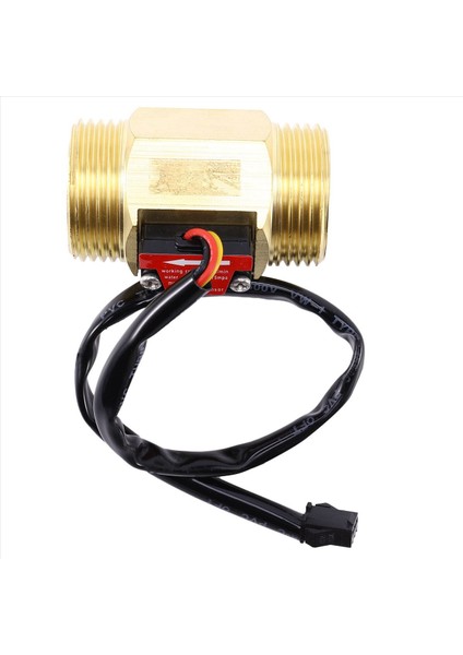 4x B10 DN25 1inch Su Salonu Etkisi Türbin Akış Sensörü Metre Türbin Flowmeteter 2-50L/MIN （pirinç） (Yurt Dışından) fiyatları