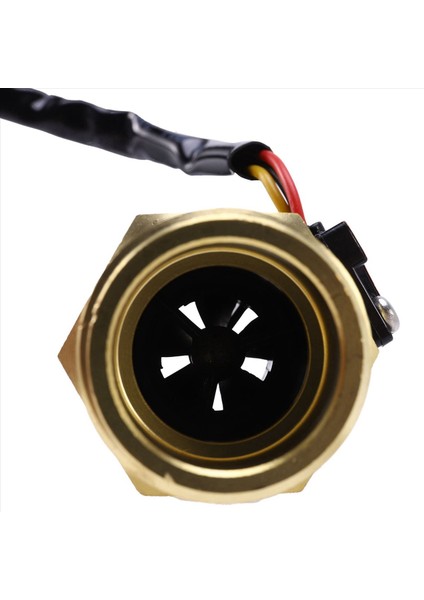 4x B10 DN25 1inch Su Salonu Etkisi Türbin Akış Sensörü Metre Türbin Flowmeteter 2-50L/MIN （pirinç） (Yurt Dışından) indirimleri