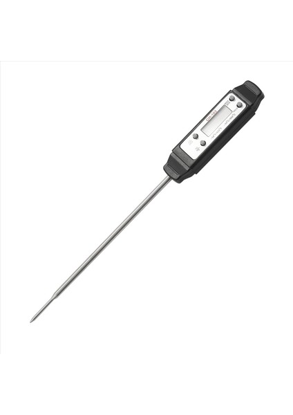 6x Yemek Gıda Termometresi Dijital Anında Okuma Et Termometresi Barbekü Termometresi Yüksek Hassasiyet (Siyah) (Yurt Dışından) fiyatları