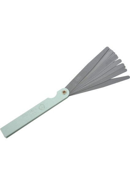 Yeni 0.02 Ila 1mm 17 Bıçak Kalınlığı Boşluğu Metrik Dolgu Feeler Ölçer Ölçü Aracı (Yurt Dışından)
