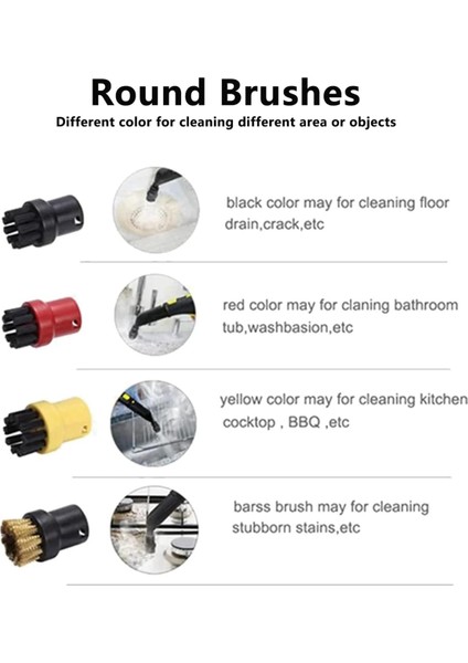 Mikrofiber Temizleme Mop Pads Aksesuar Kiti Karcher Easyfix Sc2 Sc3 Sc4 Sc5 Buhar Temizleyici Yedek Parçaları (Yurt Dışından) indirimleri