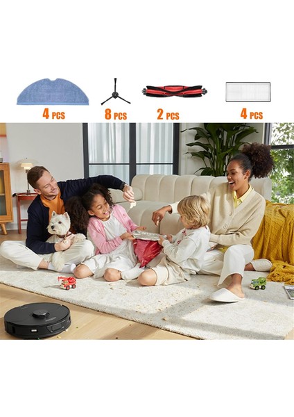 Roborock S7, S7+ Plus, S7 Maxv Plus Aksesuar Kiti, Ana Kıl Fırça Silindirler Paspas Bezi Bezi Için Yedek Parçalar (Yurt Dışından) fırsatları