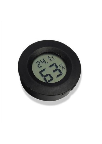 8pcs Mini LCD Dijital Termometre Higrometre Dondurucular Için Yuvarlak Sıcaklık Nem Sensörü Şarap Soğutucu Sürünme Evcil Hayvan Kutusu (Yurt Dışından) fırsatları