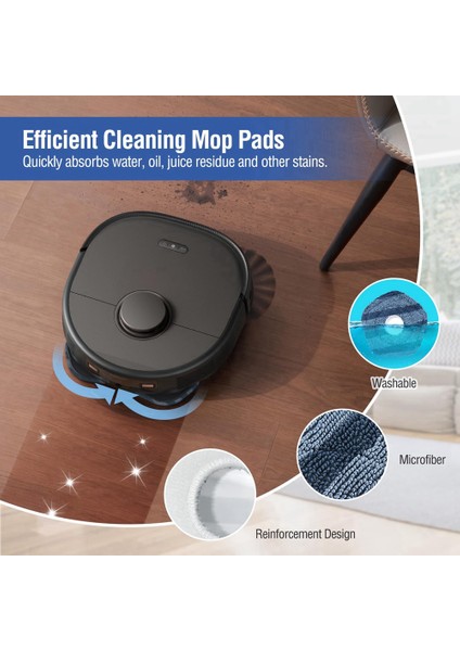 Eufy X10 Pro Omni Robot Vakum Için 20 Parçalı Aksesuar Kiti: Daha Iyi Temizlik Için Yedek Parçalar (Yurt Dışından) fiyatları