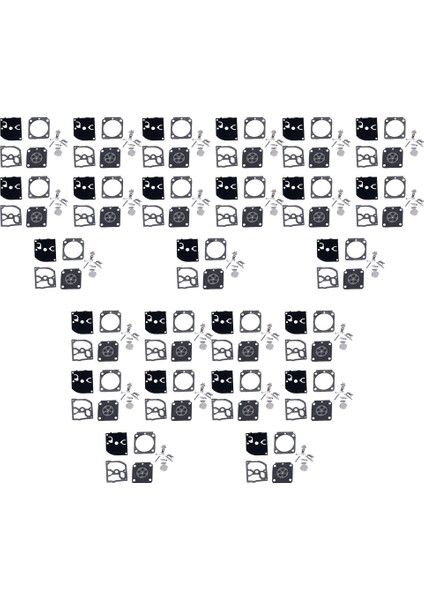25 Set Karbüratör Onarım Kiti Düzeltici Parçaları Stıhl HS45 FS55 FS38 BG45 MM55 4137 Zama C1Q Için RB-100 Conta Diyaframı (Yurt Dışından) fiyatları