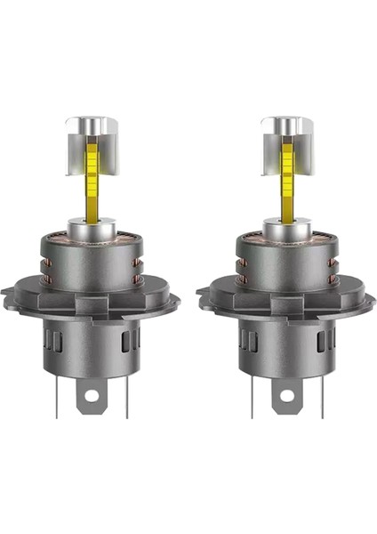 1paır H4 LED Ampul 360 4 Taraflı 1 1 H4 Hi-Low Beam 6000K Araç Aksesuarları Için Fiş ve Oynat (Yurt Dışından)