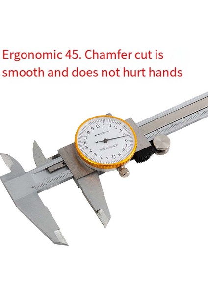 0.02MM Yüksek Hassasiyetli Çift Yönlü Darbeye Dayanıklı Kadran Kaliperleri 150 Yükseklik Çap Ölçümü Sürmeli Kumpaslar (Yurt Dışından) fiyatları