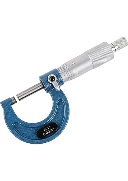 Dış Mikrometre 0-1 Inç Makinist Mikrometre 0 0001 Inç Mezuniyet Mikrometre Seti Hassas Mikrometre Makine Aleti (Yurt Dışından)