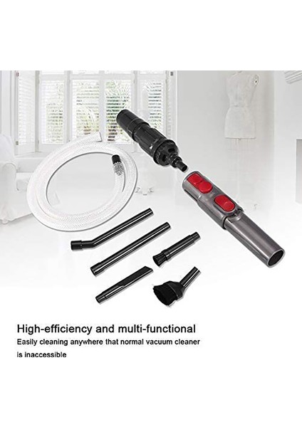 Dyson V7 V8 V10 V11 Vakum Süpürge Yedek Düz Emme Tüpü Adaptör Kafası Çatlak Aracı Araç Araç Temizleme Kiti (Yurt Dışından) modelleri