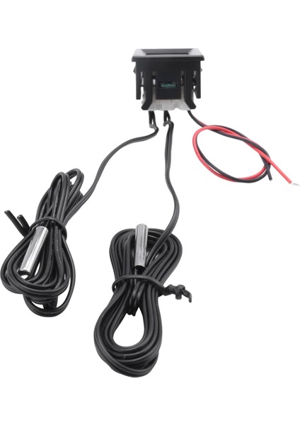 Çift Kırmızı LED Dijital Ekran Termometre Su Geçirmez Sıcaklık Sensörü 0 56 Inç (Yurt Dışından) modelleri